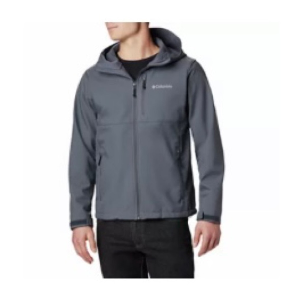 Men’s Soft shell Columbia Jacket. Like new, from smoke free home.